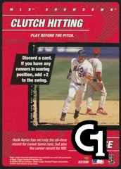 Clutch Hitting